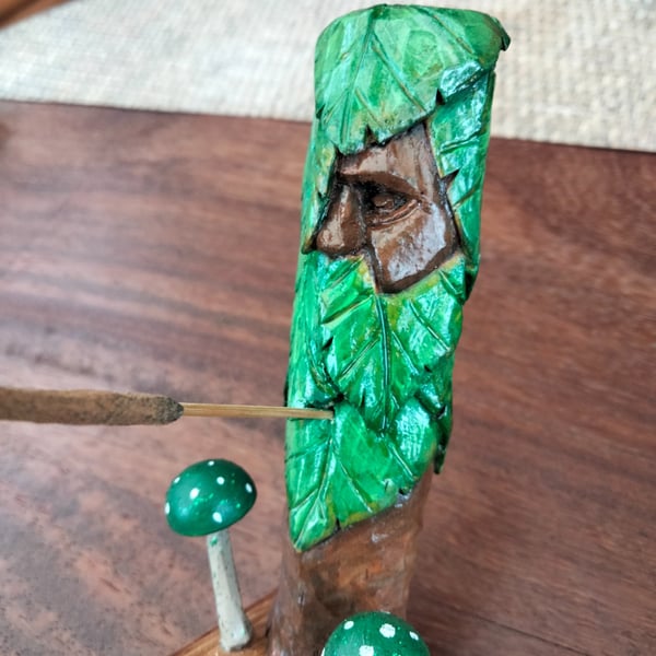 Novelty incense stick holder