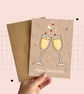 Happy Anniversary Greeting Card, Golden Wedding Anniversary.  - Image 1