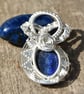 Pendant - lapis lazuli wire wrapped pendant - Image 2