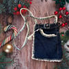 Denim HandBag, Retro Bag, Boho Bag, Crossbody Bag, Upcycle