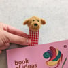 Handmade Bookmark - Cute Cockapoo Dog Needle Felt Book Accessory