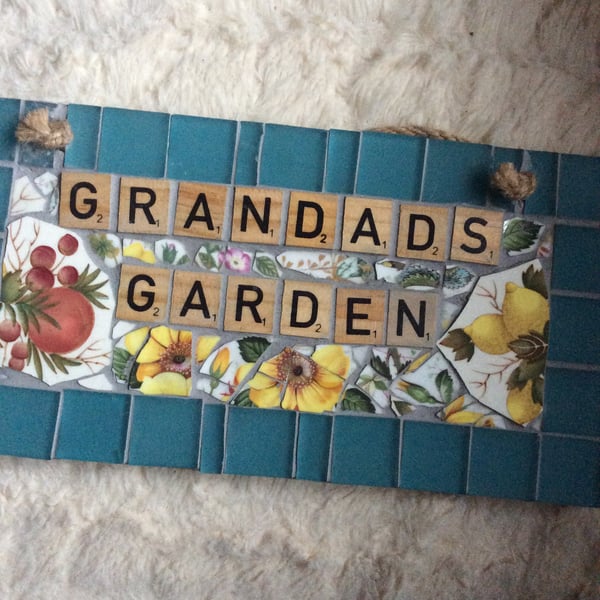 Grandads Garden sign
