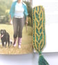 Hand knit book mark - Image 1