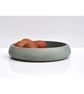 Handmade Concrete Bowl - Modern Minimalist Medium Green Key and Jewelry Dish