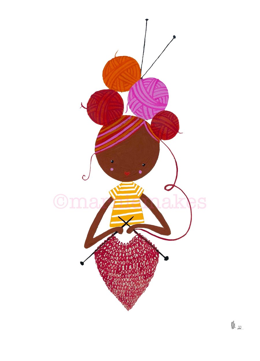 Pearl - A5 Giclee Print