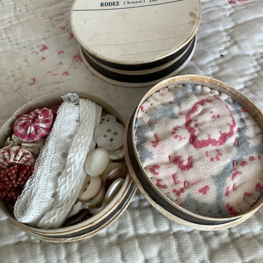 Vintage Haberdashery Box