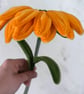 Handmade Everlasting Sunflower – Single Stem - Image 4