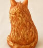 Handmade Cooper Cat Candle  - Image 2