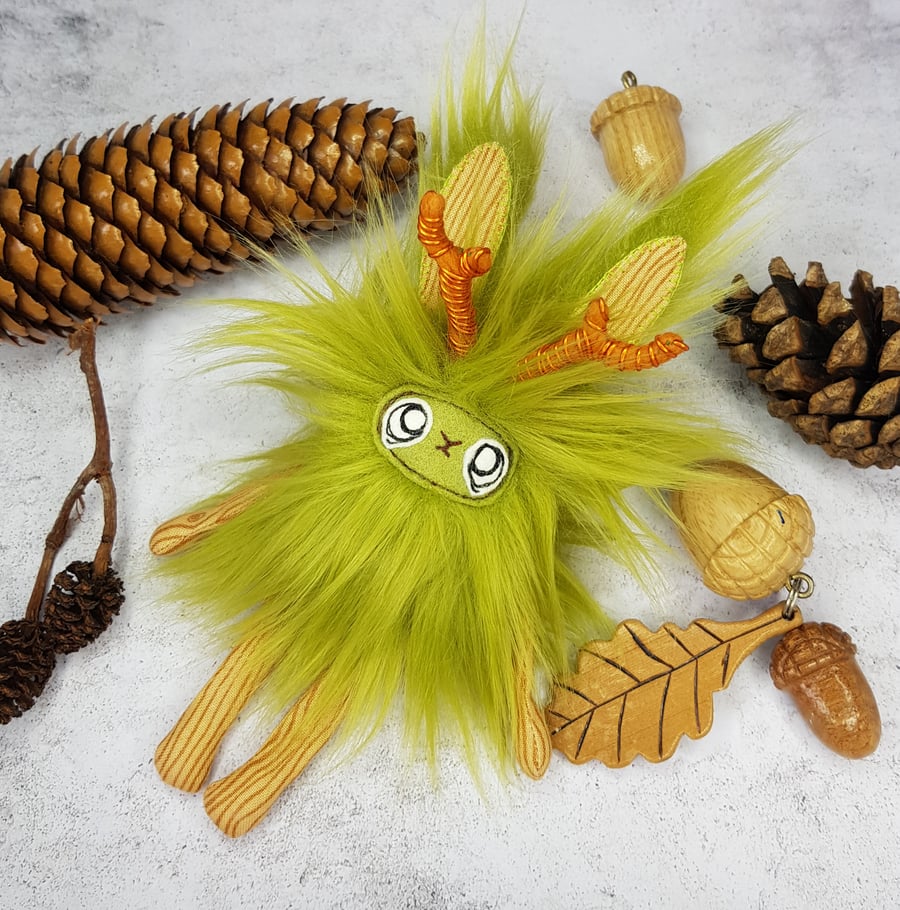 Jackalope with Copper Antlers