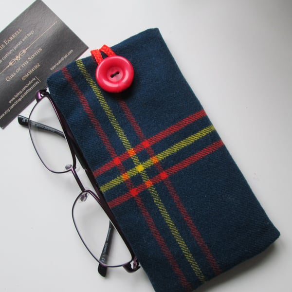 Tartan Glasses case