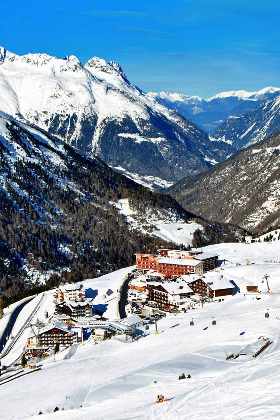 Gurgl Hochgurgl Obergurgl Tyrol Austrian Alps Austria 12"x18" Print