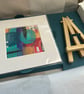 Mini Original Abstract Art Gift Box – Letterbox Friendly Art Gift