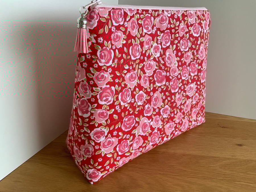 Toiletry Bag, Large Cosmetic Bag, Make Up Bag, Travel Bag, Cosmetic Purse