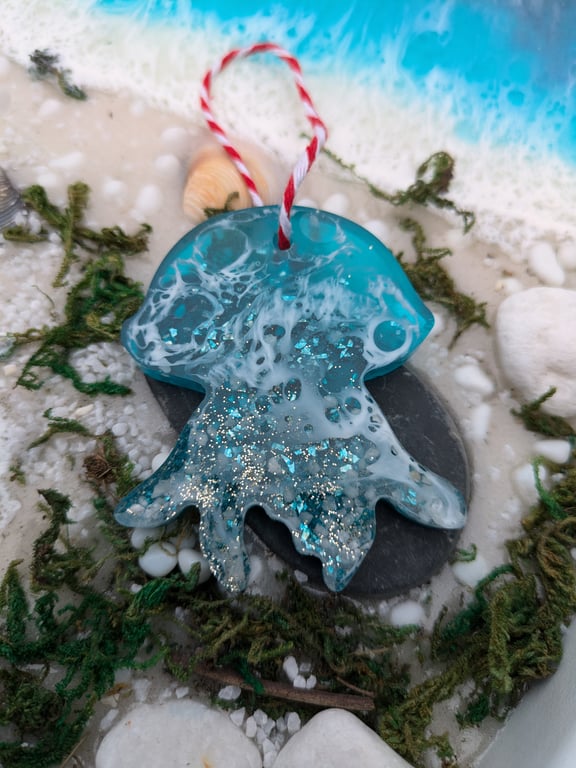 Resin Jellyfish Decoration