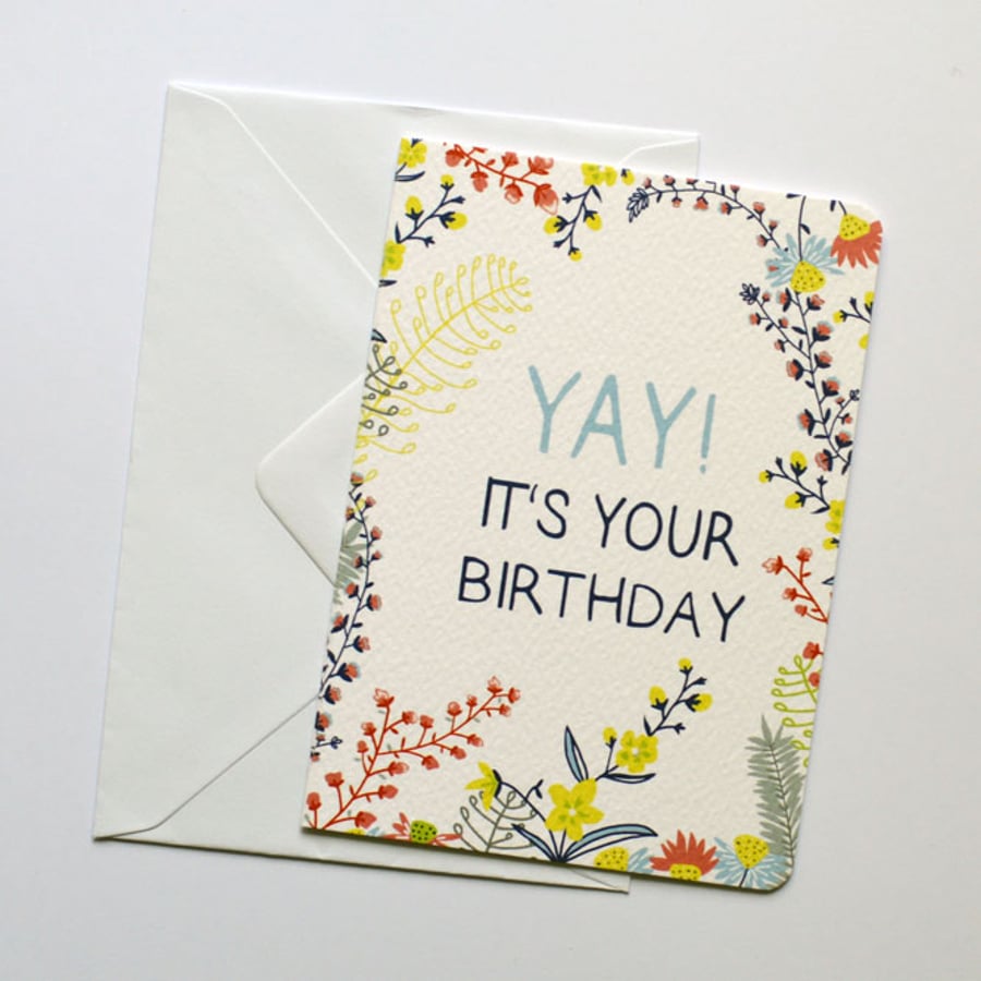 YAY it's your birthday 