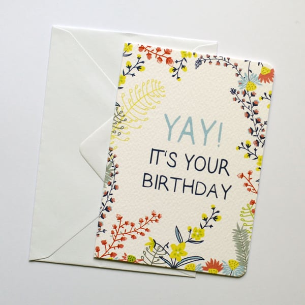 YAY it's your birthday 