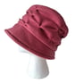 Winter Fleece Vintage Style Ladies Cloche Hat - Image 4