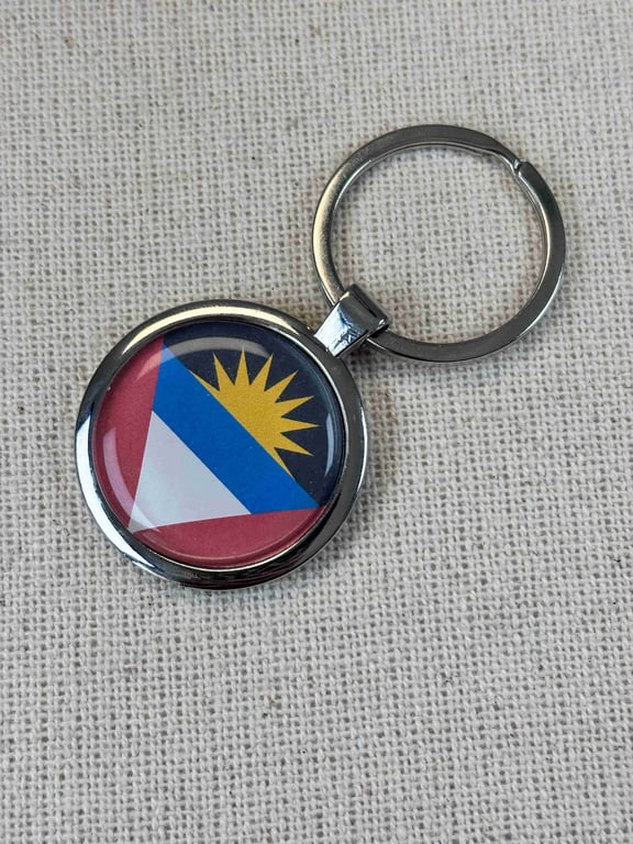 Antigua and Barbuda Flag Keyring