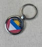 Antigua and Barbuda Flag Keyring - Image 1