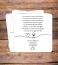 Personalised New Address Flat Note Cards (pack of 6) - New Home, Moving House - Image 1