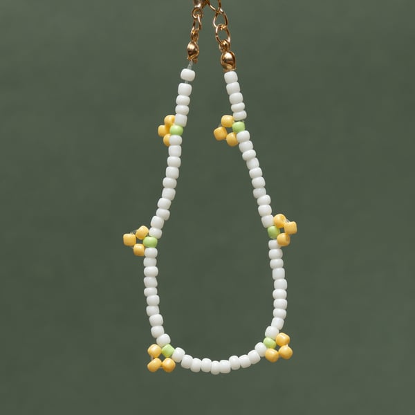 Beaded Lemon Bracelet - Smoothie Collection.