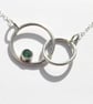 Double Ring Necklace