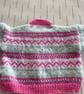 Fair Isle cardigan for a baby - Image 6