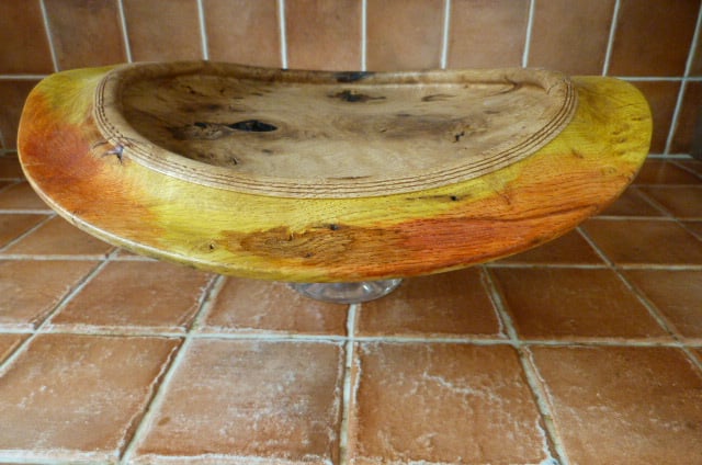 BEAUTIFUL MID SIZE OAK PLATTER MULTI USE