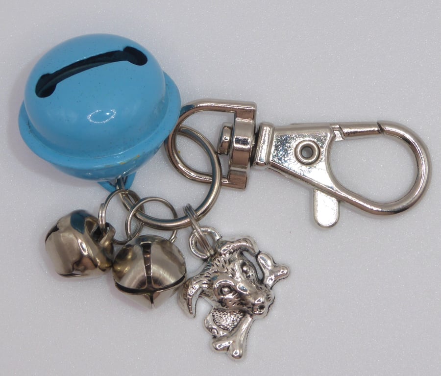 Jake's Walkies Jingle Bells Key Ring Partially Sighted or Blind Dogs & Training