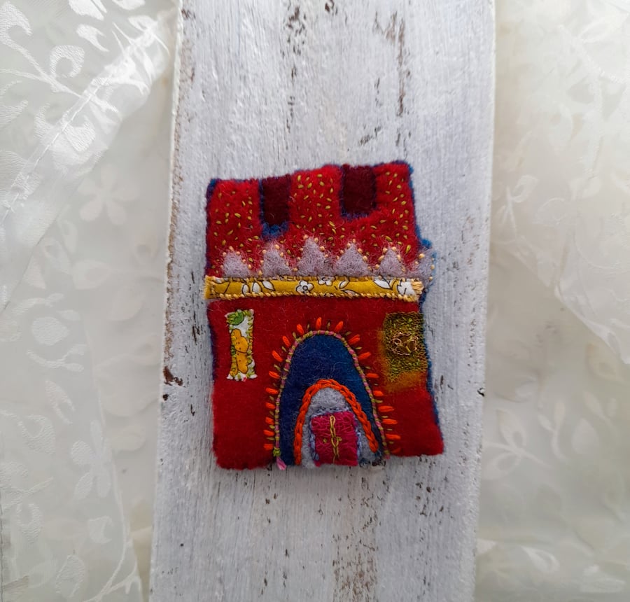 Textile Brooch