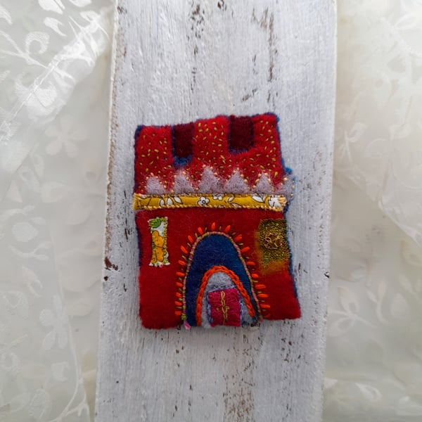 Textile Brooch
