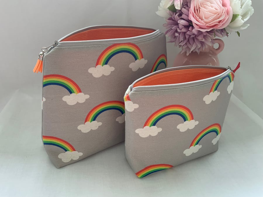 Perfectly Imperfect, Toiletry Bag and matching Make Up Bag, Zipped Purse