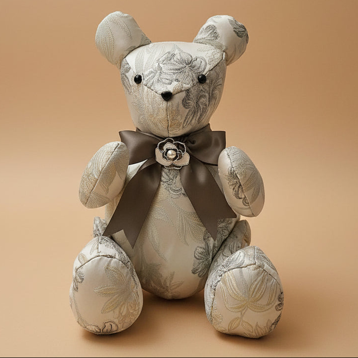 Handcrafted Memory Bear - Made From Loved Ones Clothing