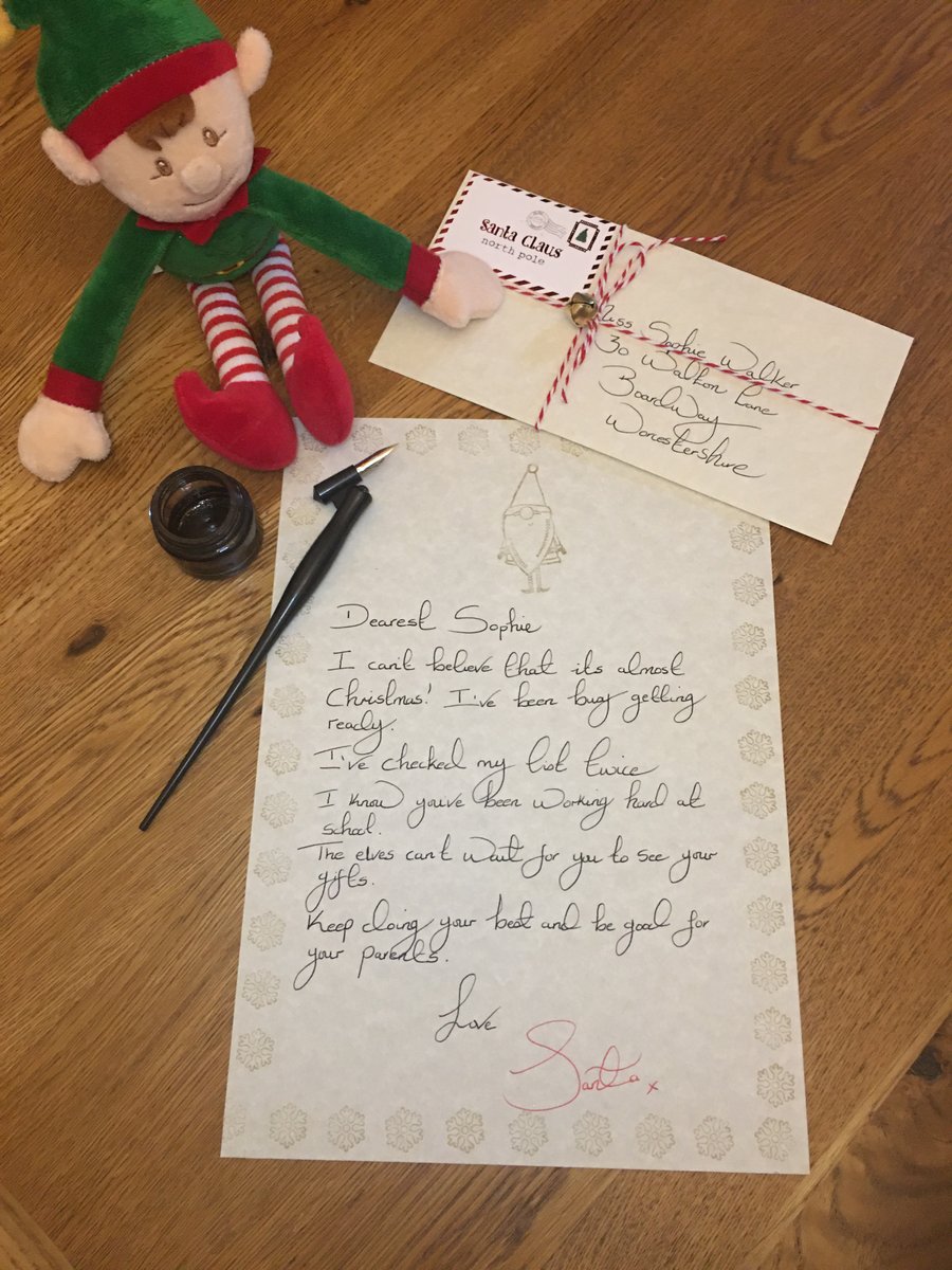 Personalised Letter From Santa - Handwritten Letter From Santa