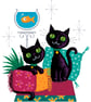 074 - Parlour Kittens on Cushions - Cross Stitch Pattern - Image 4