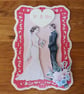Mr & Mrs. Wedding Card. - Image 4