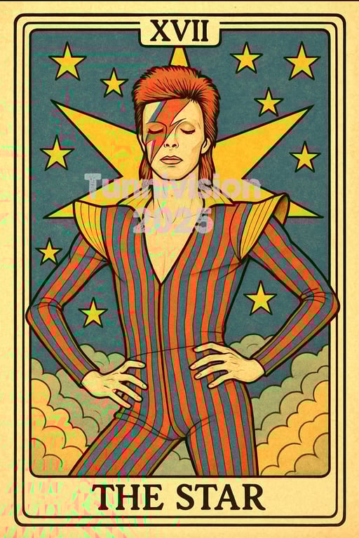 David Bowie 11 x 8 inch full colour ltd edition numbered art print