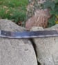 Hand Forged Steel Incense Holder - Scalloped Edge Incense Stick Holder - Image 3