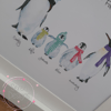 Personalised Penguin Family Print 