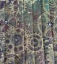 Steampunk Cogs Print Quilted Fabric I-Pad Sleeve  - Image 4