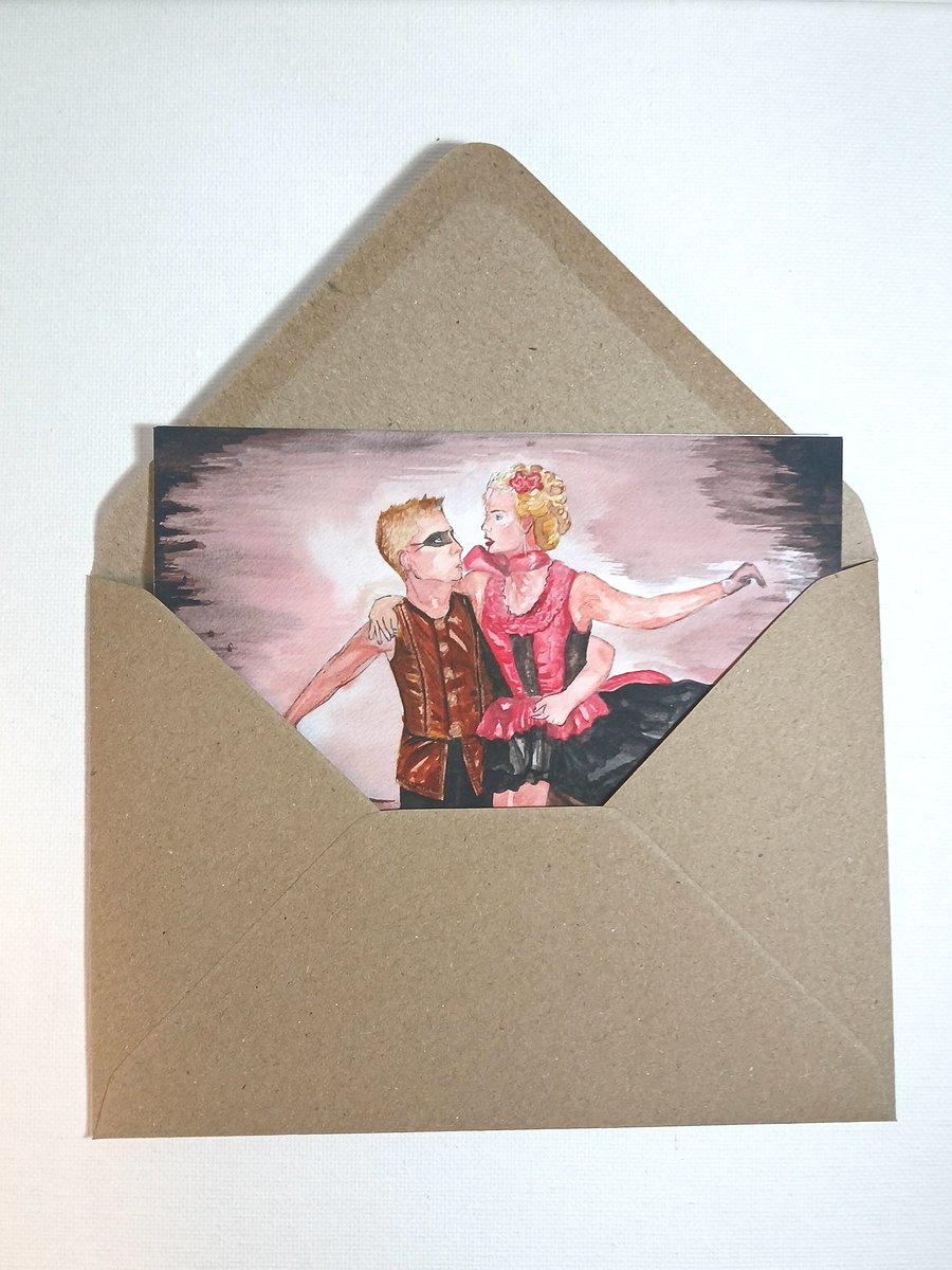 The Next Step stand up greetings card A6