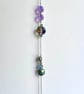 Handmade Beaded Suncatcher - Bee (Purple) - Image 1