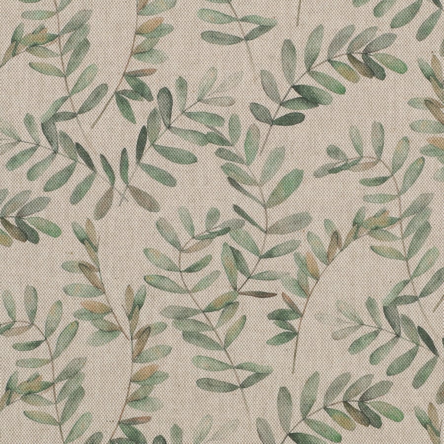 Botanical Fern Flowers Round Tableclothn 135cm