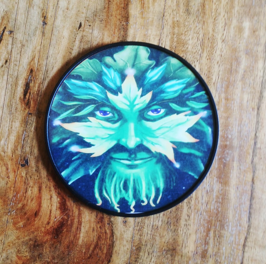 The Green Man Coaster