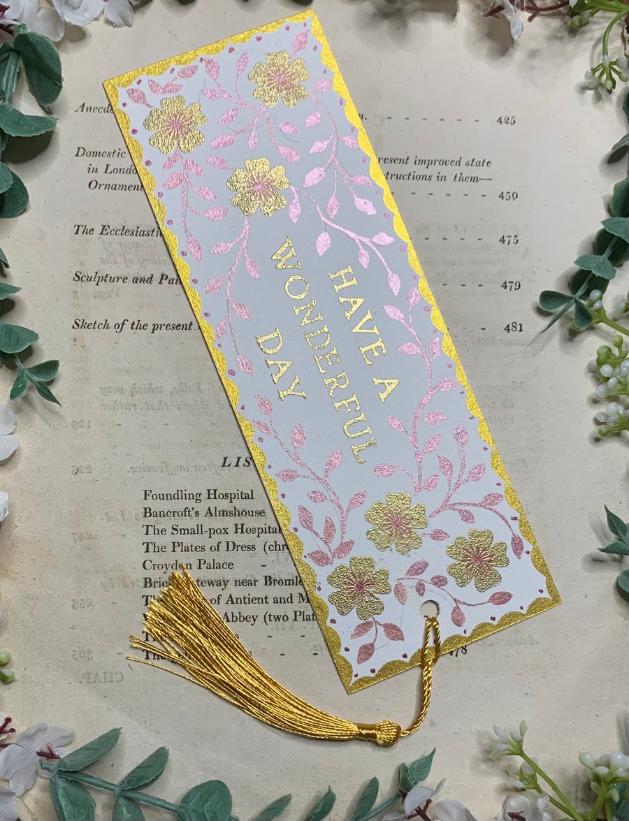 Have A Wonderful Day Bookmark