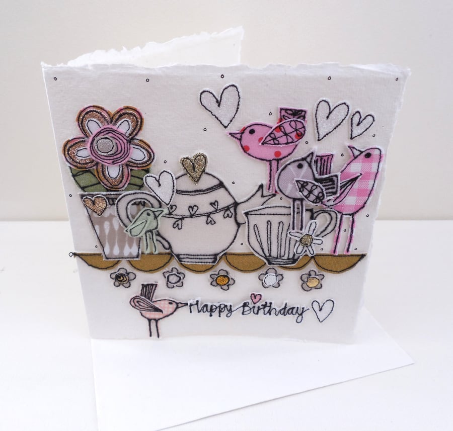 Special Order for AM: Happy Birthday Square Card