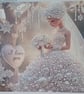 Diamond painted bridal photo - Image 2
