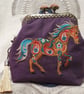 The Flower Power Horse Coin Purse - Image 1
