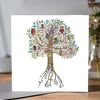 Owl Tree Greeting card