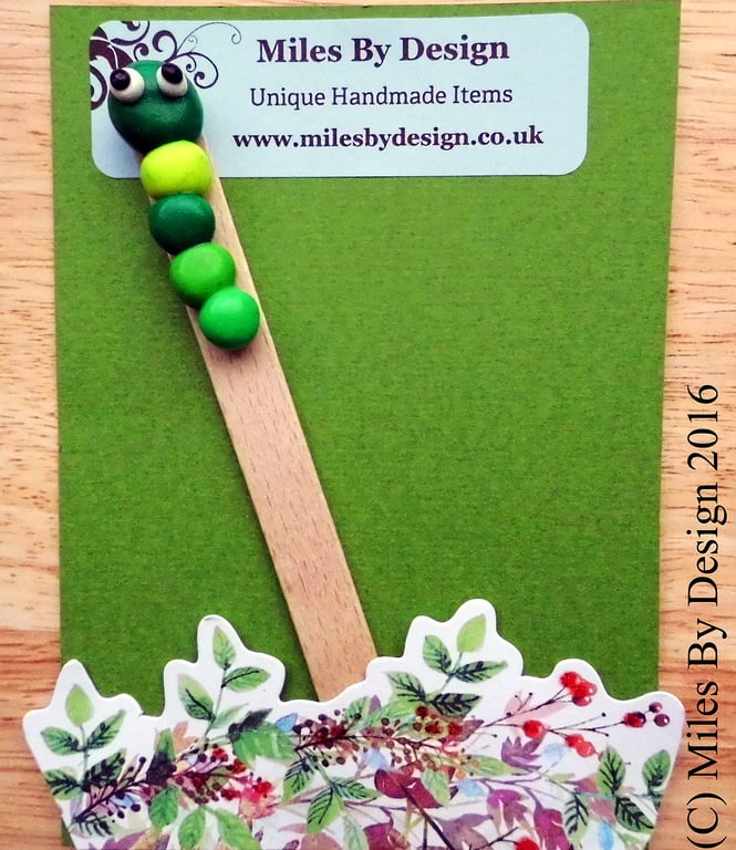 Bookworm Bookmark